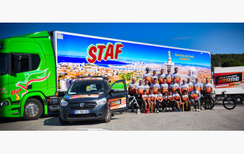 Chez notre sponsor Staf à Berre L'Etang